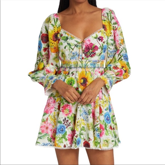 Alice + Olivia Dresses & Skirts - [Alice + Olivia] floral mini dress